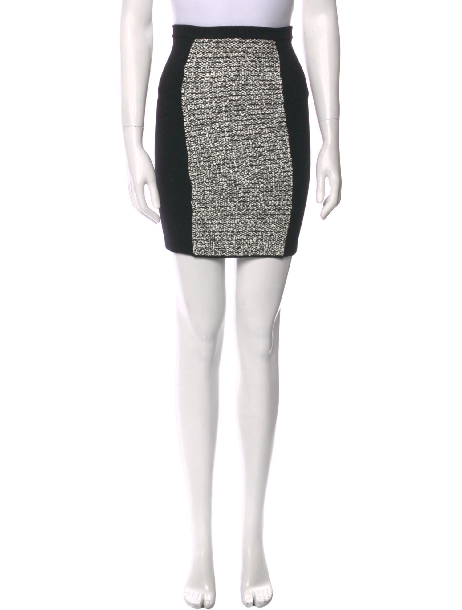 Alexander Wang Tweed Pattern Mini Skirt
