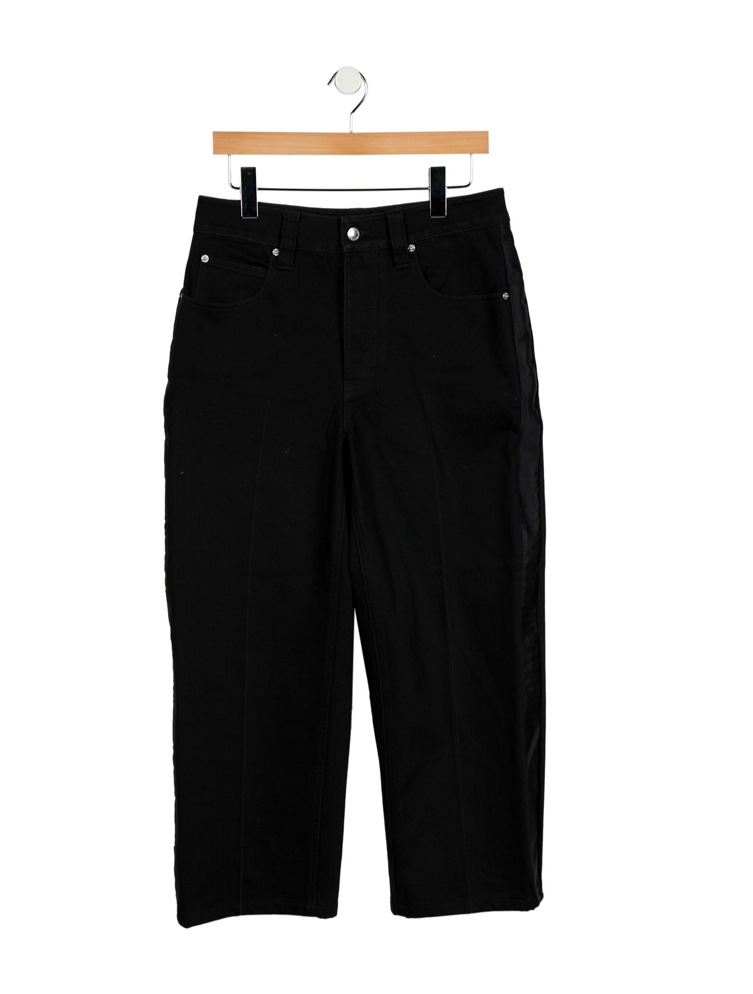 Alexander Wang High-Rise Wide Leg Jeans