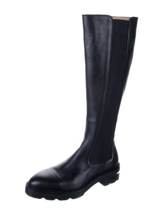 Alexander Wang Leather Rain Boots