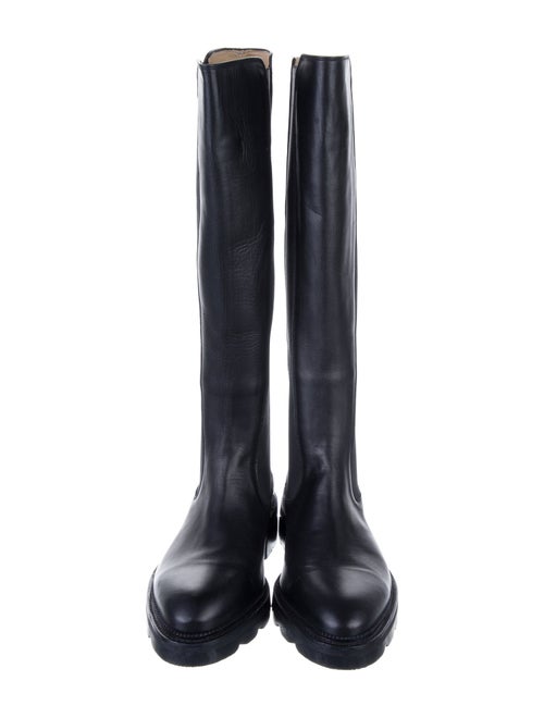 Alexander Wang Leather Rain Boots