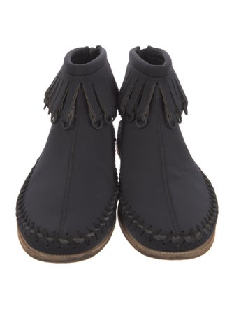 Alexander Wang Neoprene Lace-Up Boots