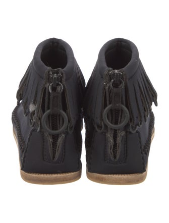 Alexander Wang Neoprene Lace-Up Boots