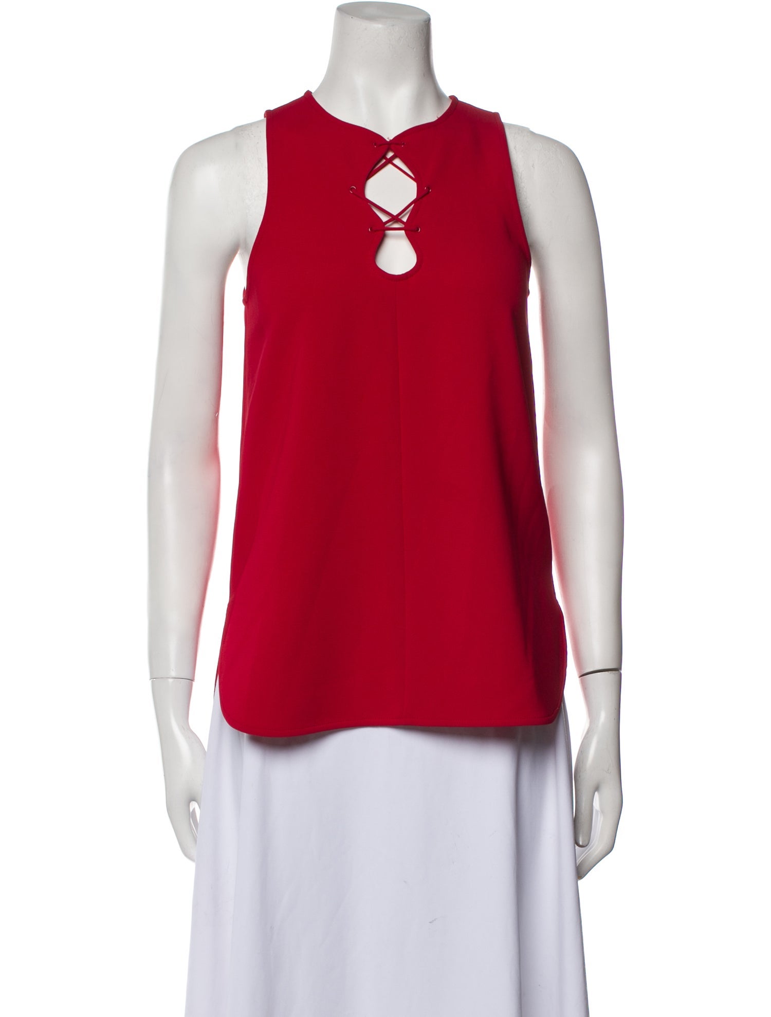 Alexander Wang Crew Neck Sleeveless Blouse