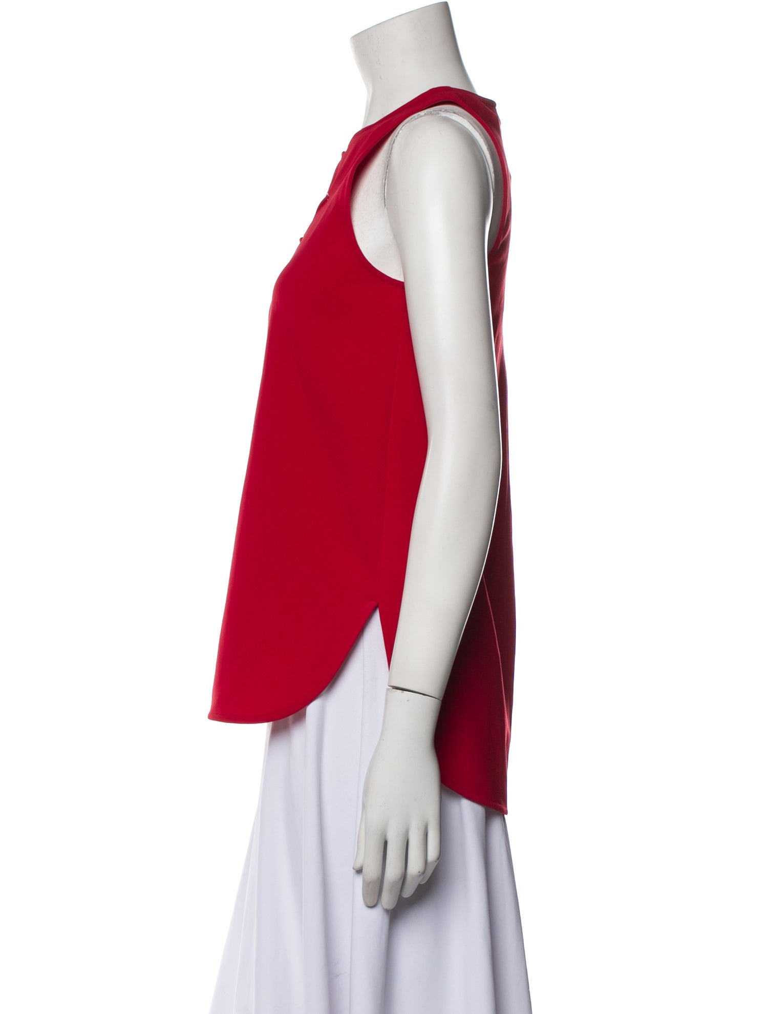 Alexander Wang Crew Neck Sleeveless Blouse