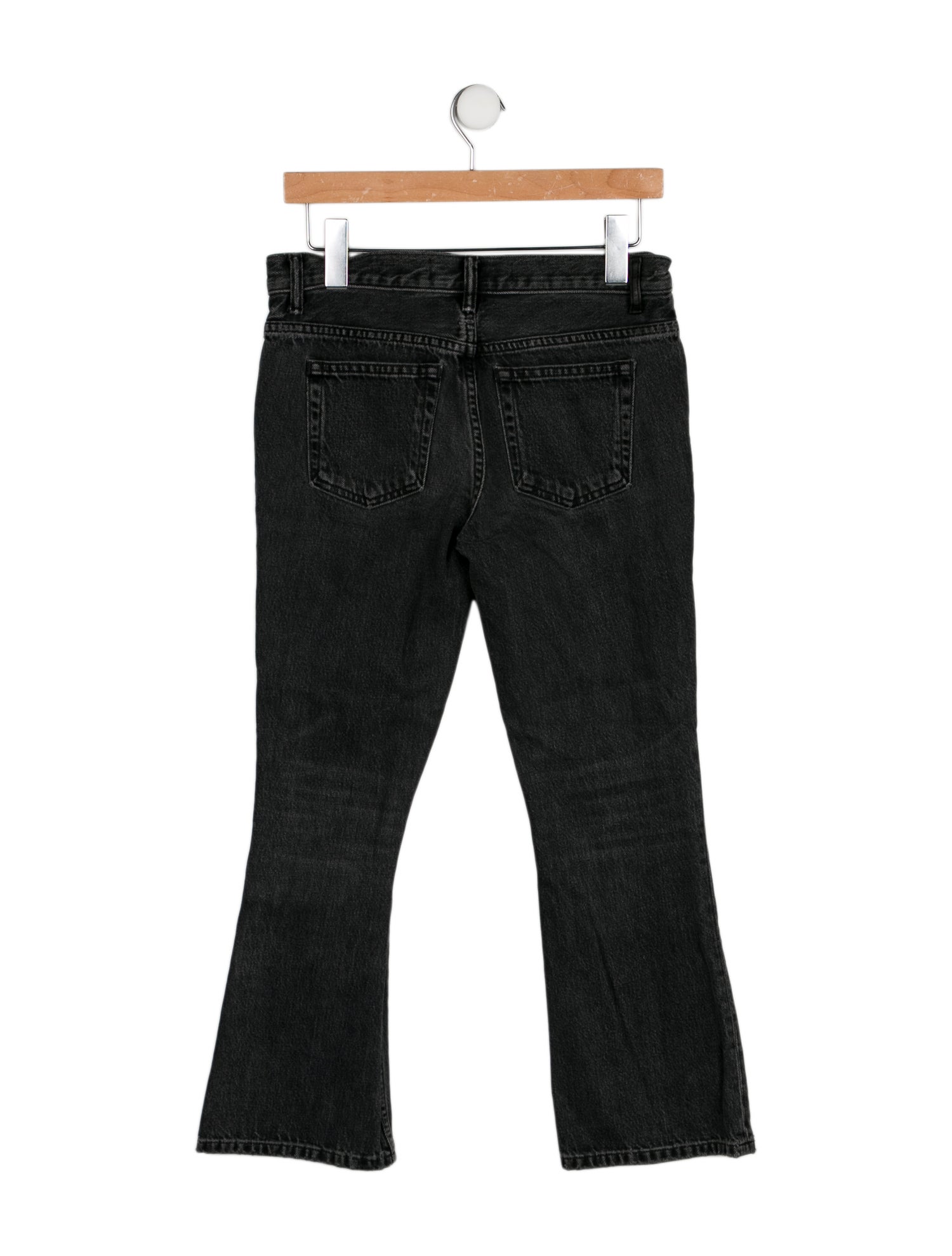 Alexander Wang Mid-Rise Straight Leg Jeans