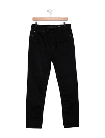 Alexander Wang High-Rise Straight Leg Jeans