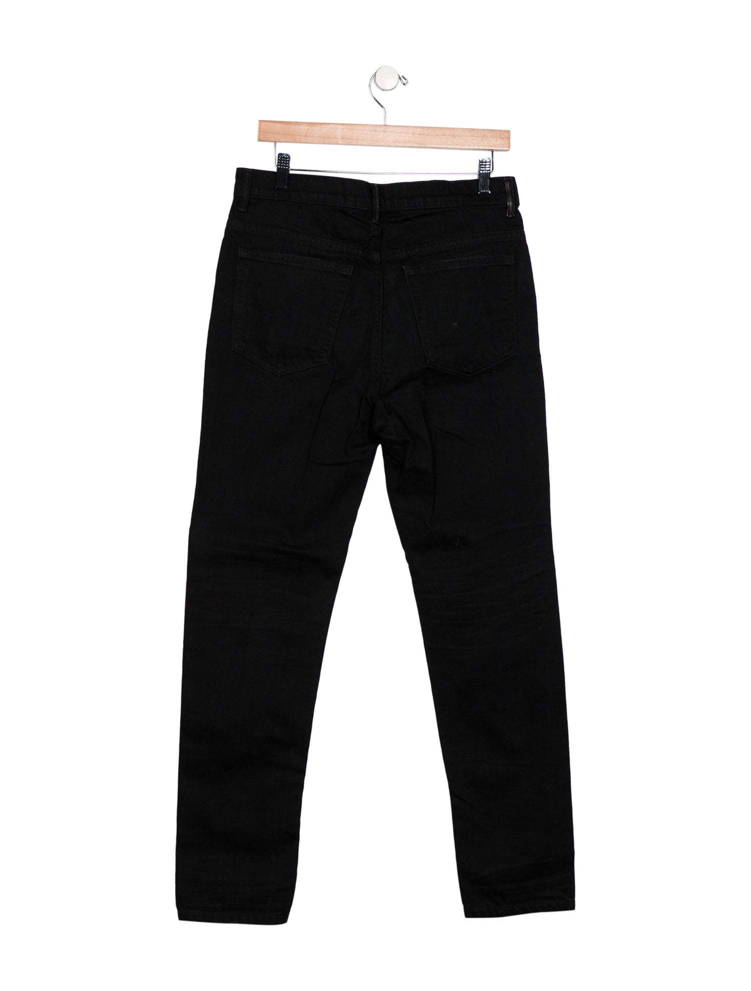 Alexander Wang High-Rise Straight Leg Jeans