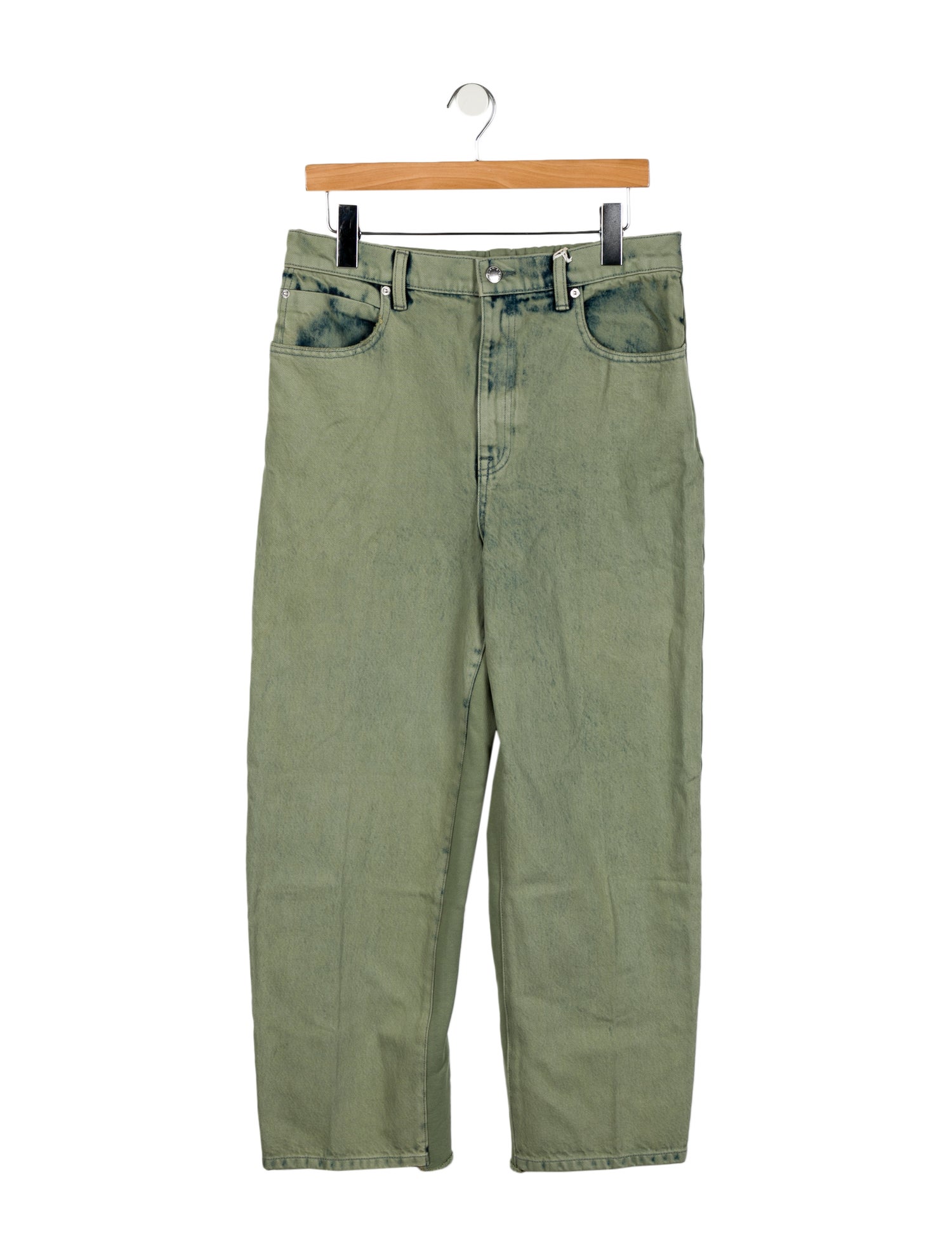 Alexander Wang High-Rise Wide Leg Jeans