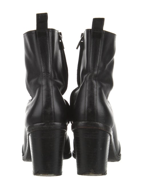 Alexander Wang Leather Combat Boots