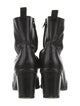 Alexander Wang Leather Combat Boots