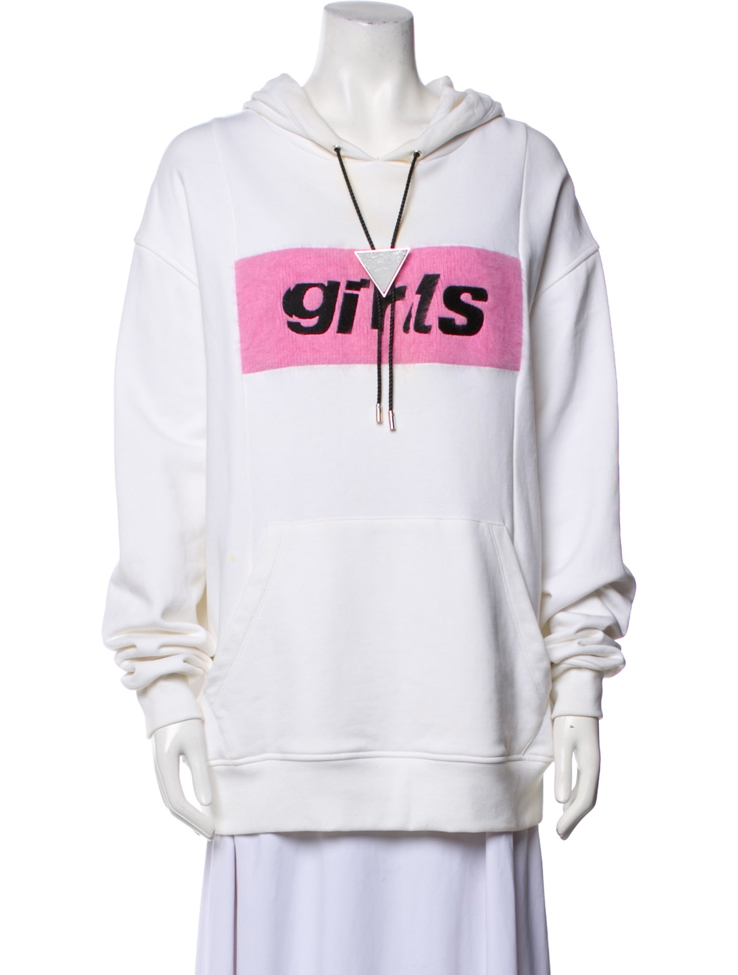 Alexander Wang Graphic Print V-Neck Sweatshirt