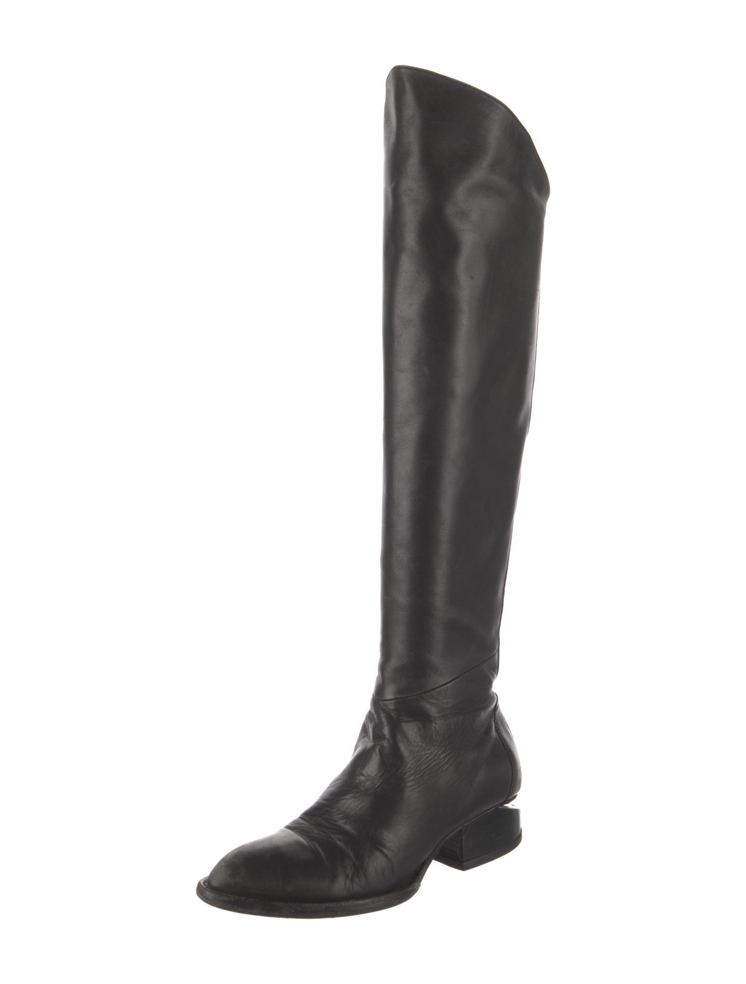 Alexander Wang Leather Riding Boots