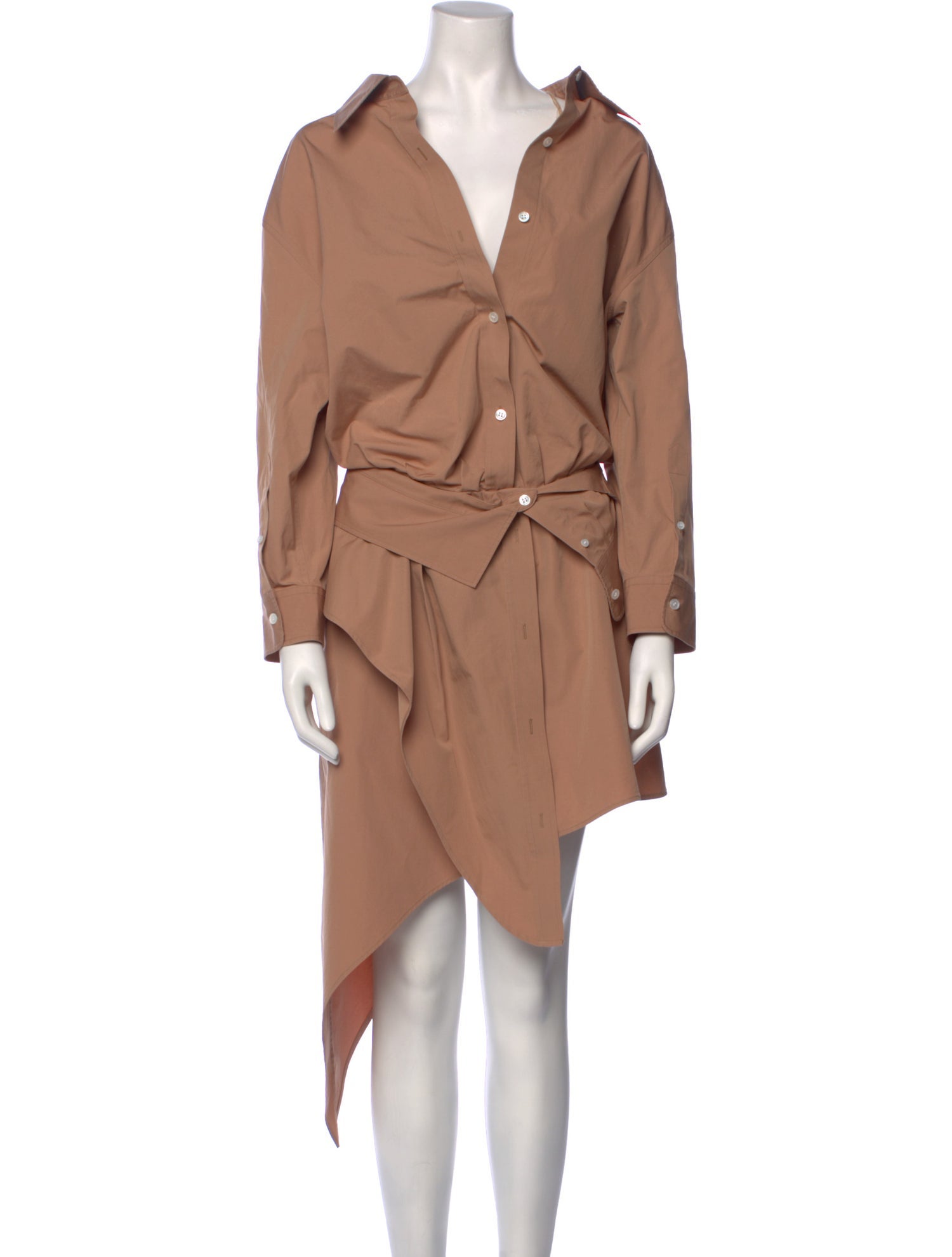 Alexander Wang V-Neck Long Dress