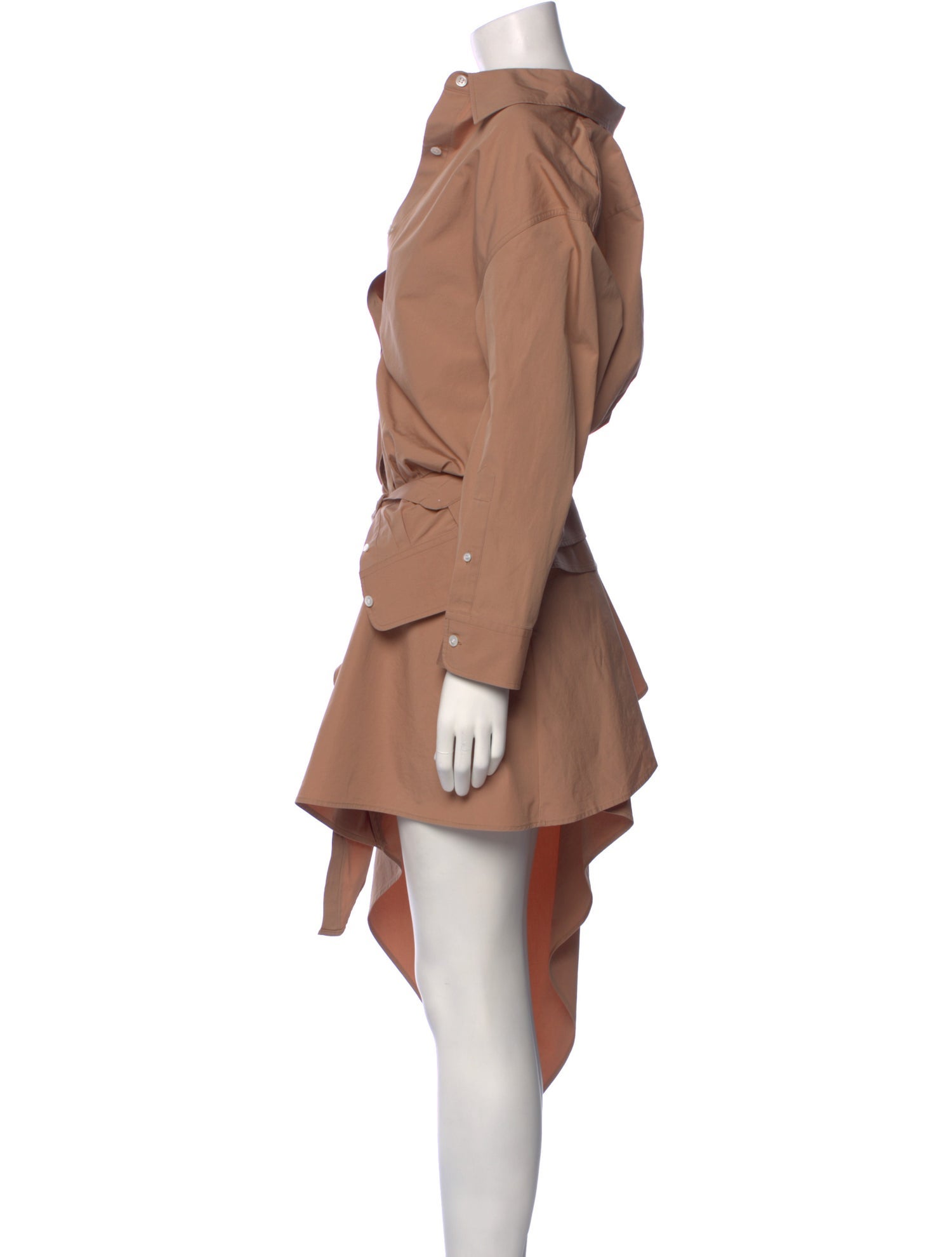 Alexander Wang V-Neck Long Dress