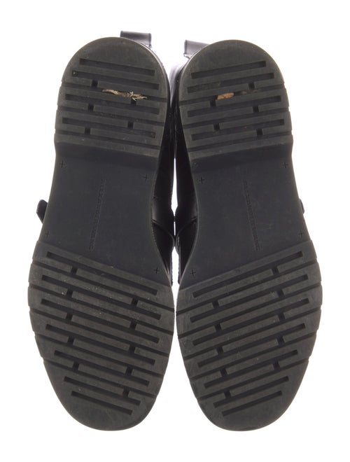 Alexander Wang Leather Combat Boots