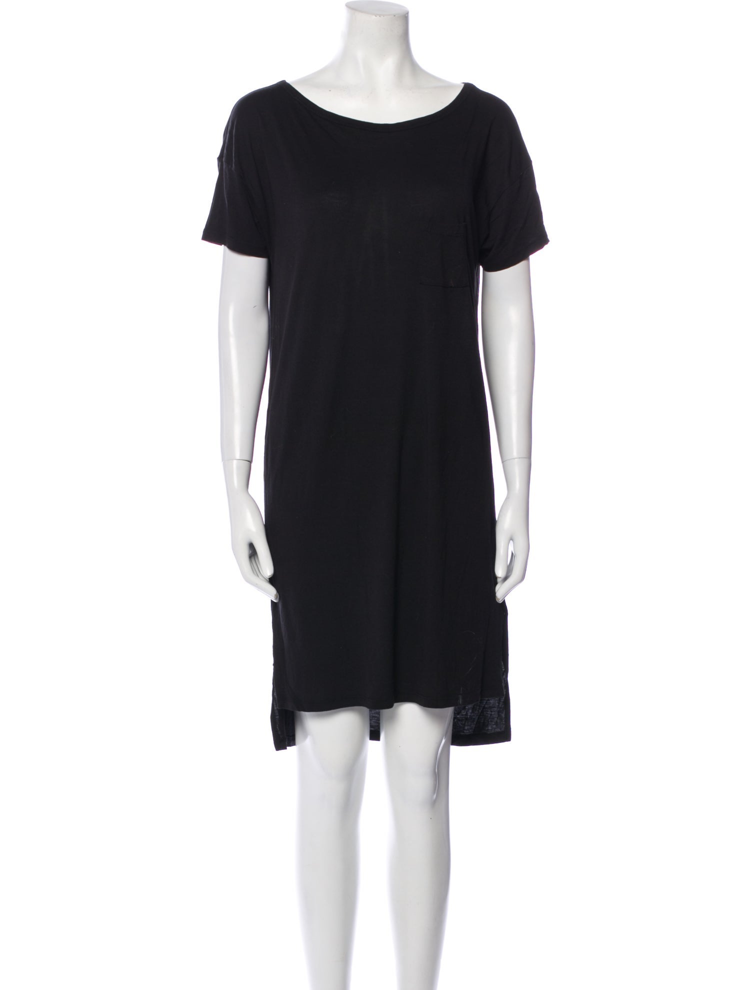 Alexander Wang Scoop Neck Short Sleeve T-Shirt