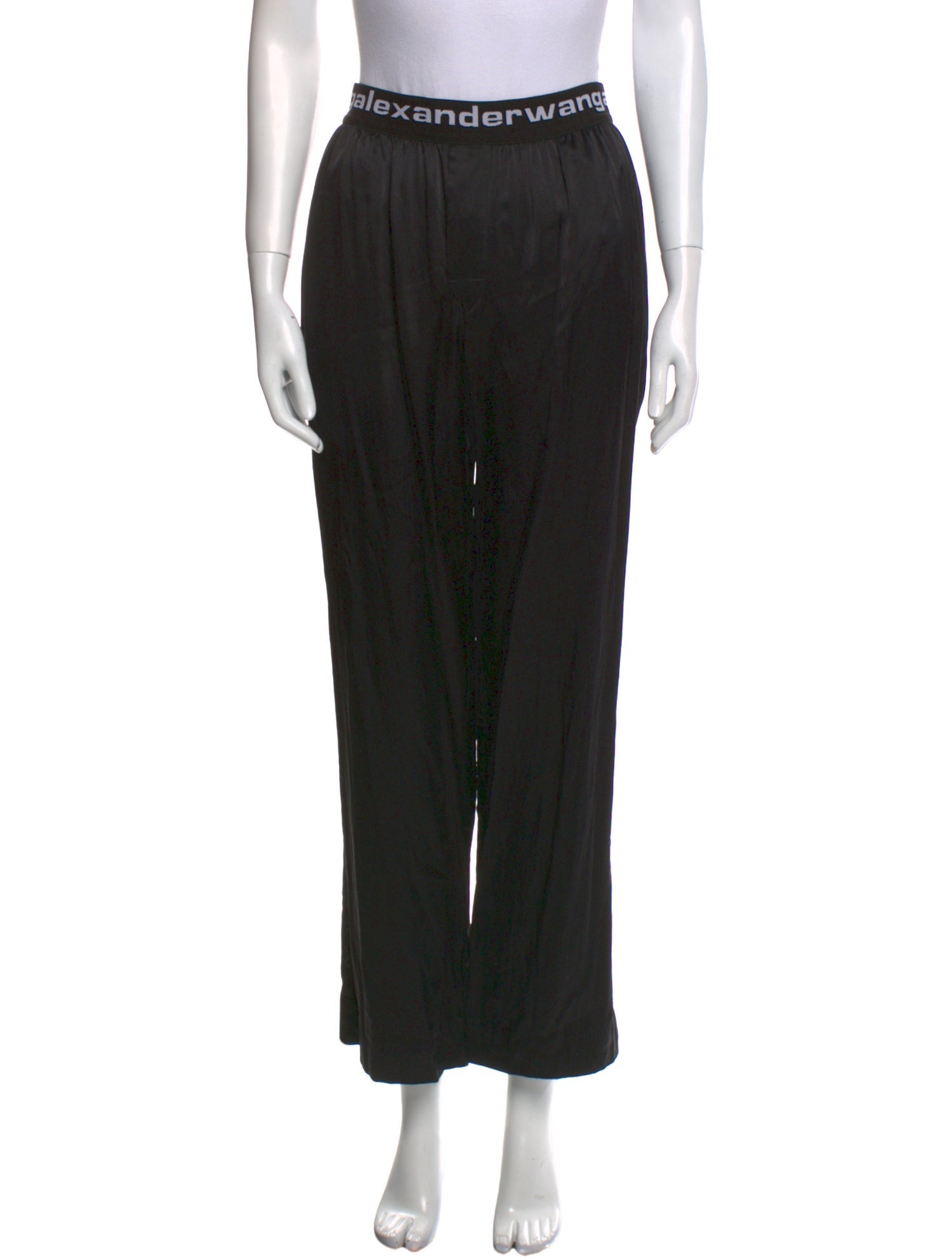 Alexander Wang Silk Graphic Print Pajamas