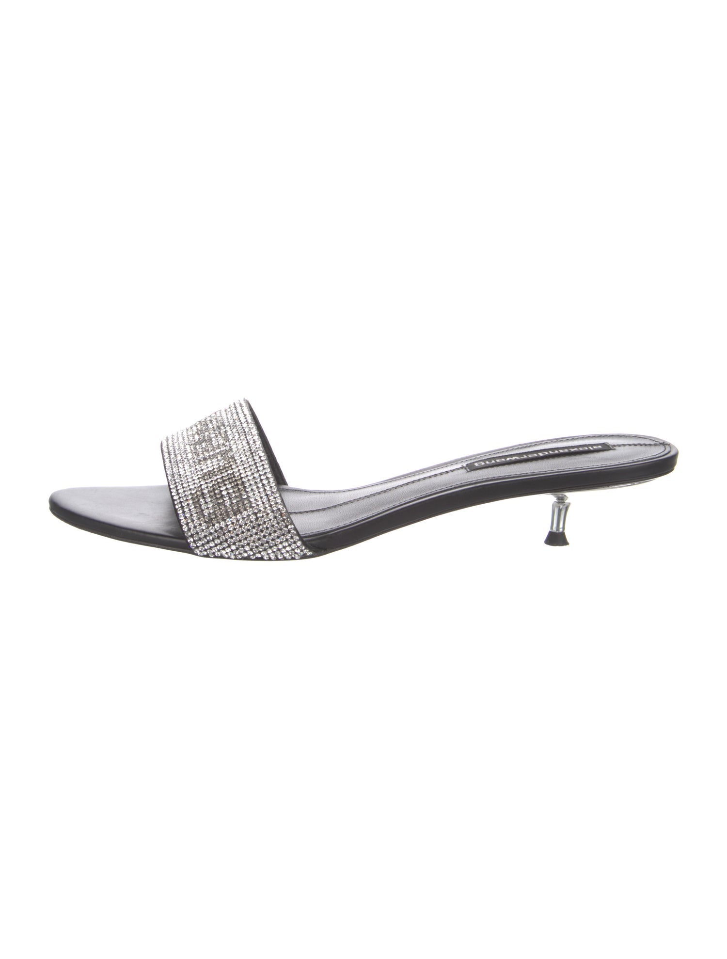 Alexander Wang Leather Patterned Slides