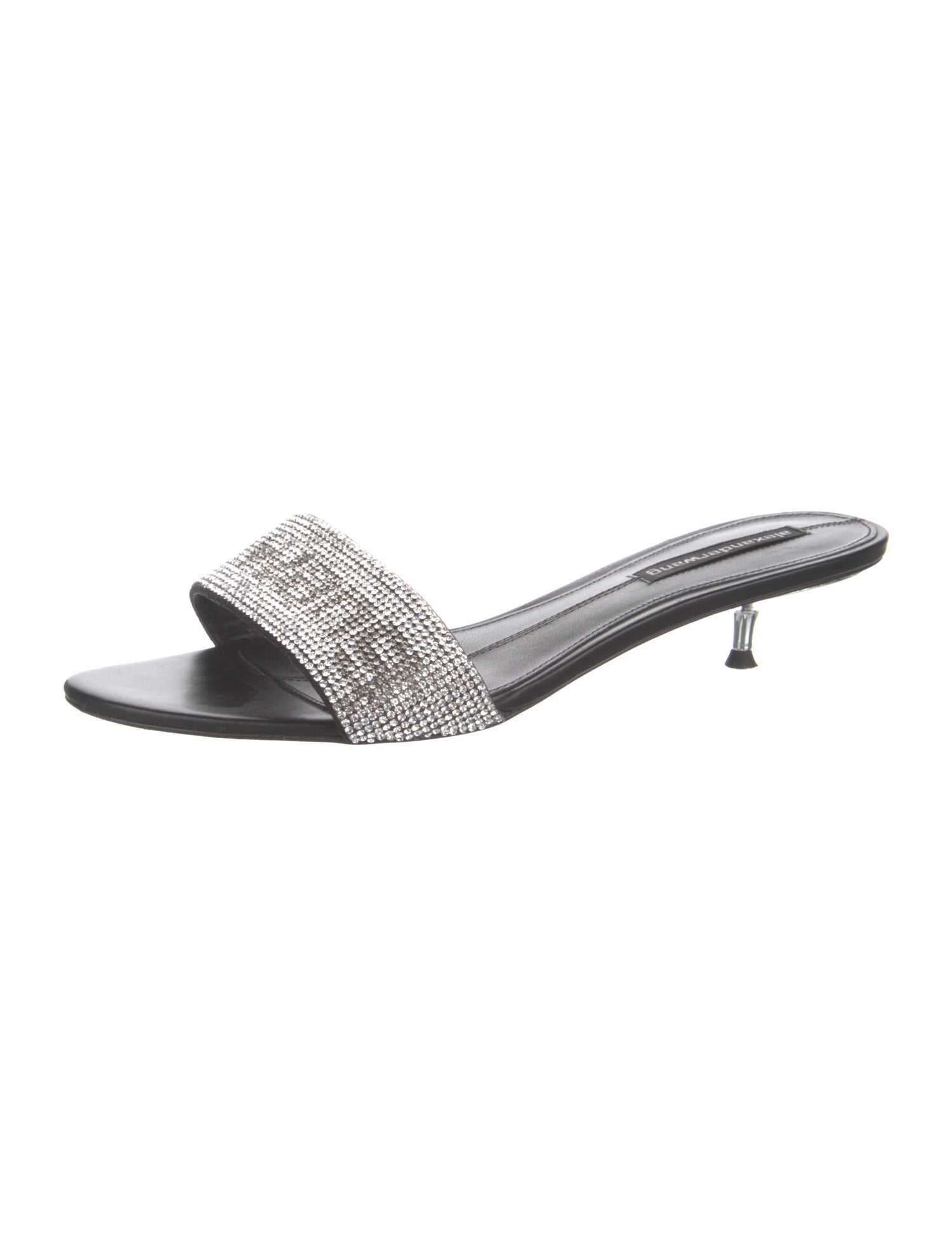 Alexander Wang Leather Patterned Slides