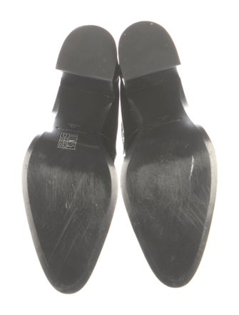 Alexander Wang Patent Leather Printed Sock Boots