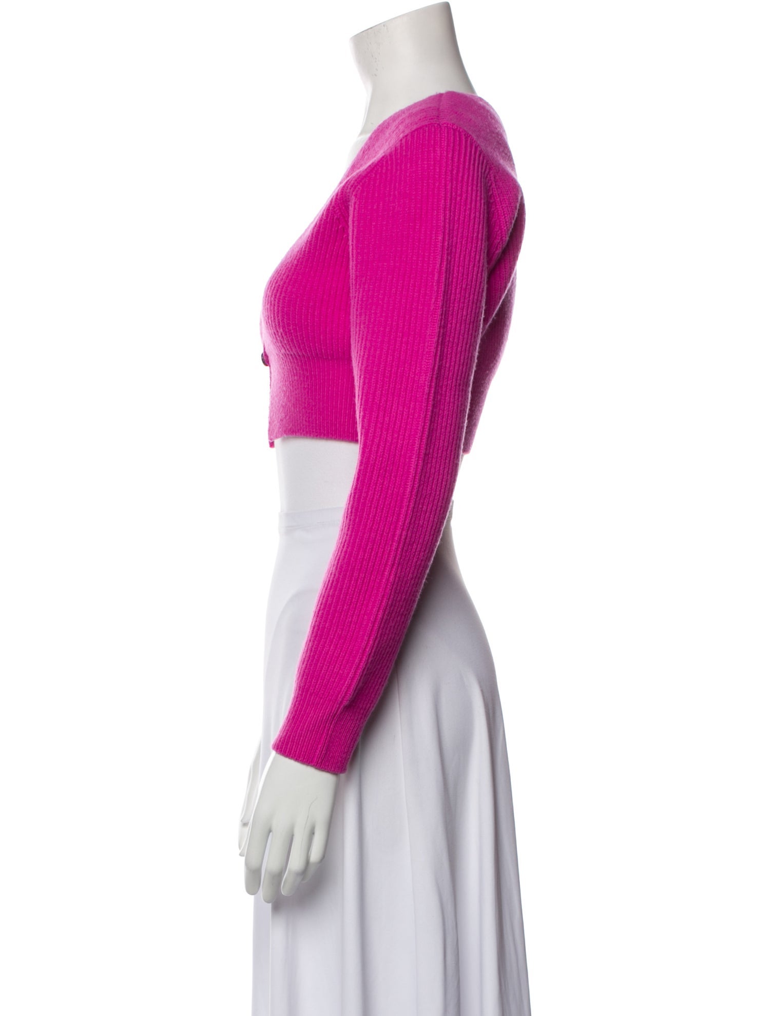 Alexander Wang Wool Plunge Neckline Sweater