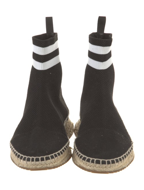 Alexander Wang Striped Grosgrain Trim Sock Boots