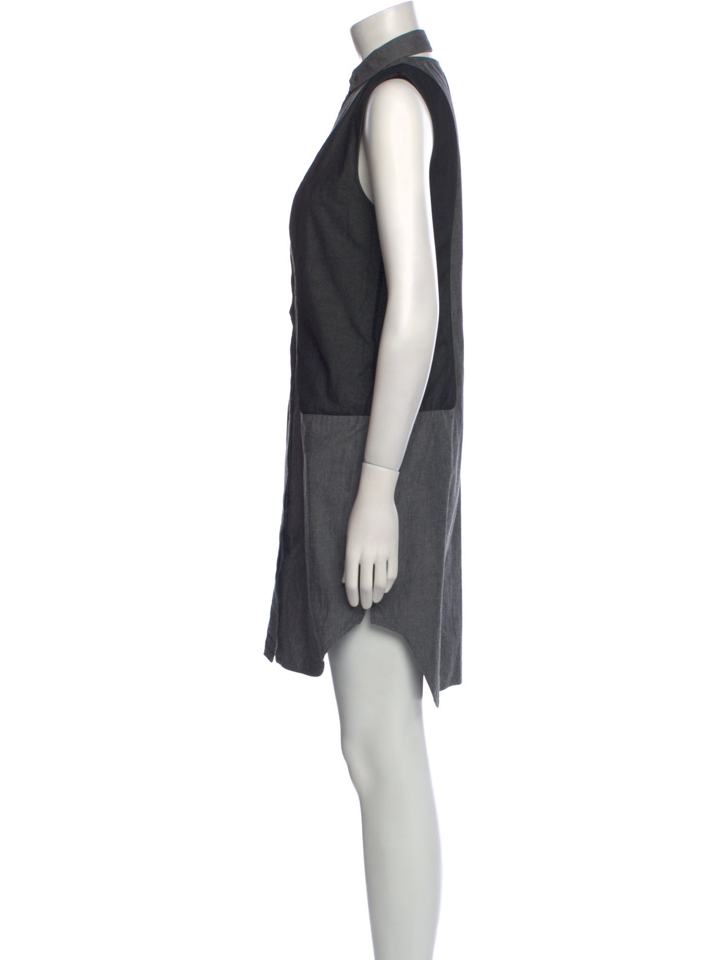 Alexander Wang Mock Neck Mini Dress