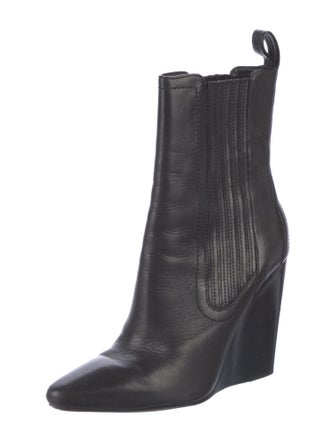 Alexander Wang Leather Sock Boots