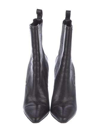 Alexander Wang Leather Sock Boots