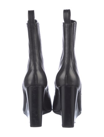 Alexander Wang Leather Sock Boots