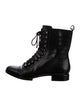 Alexander Wang Leather Cutout Accent Combat Boots