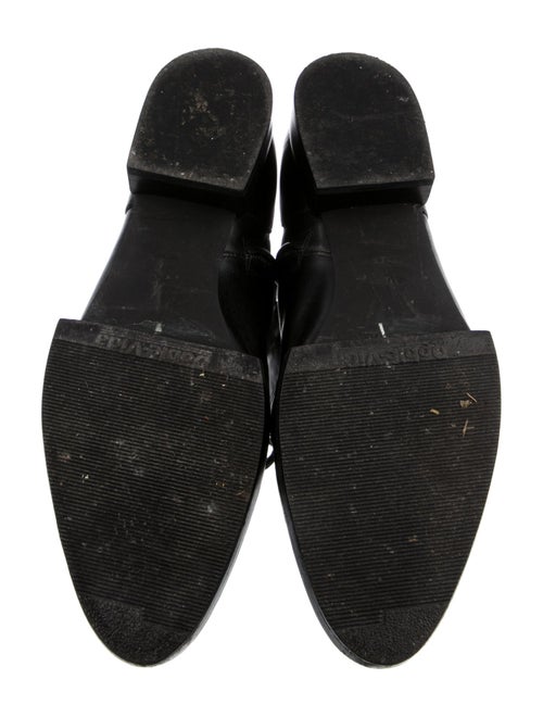 Alexander Wang Leather Cutout Accent Combat Boots