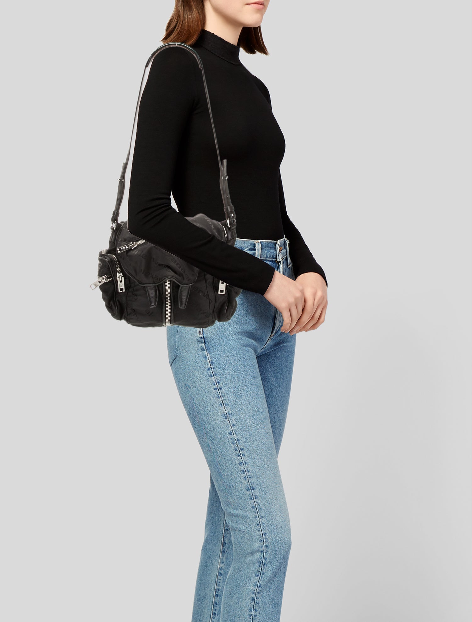 Alexander Wang Nylon Crossbody Bag - Black Backpacks, Handbags
