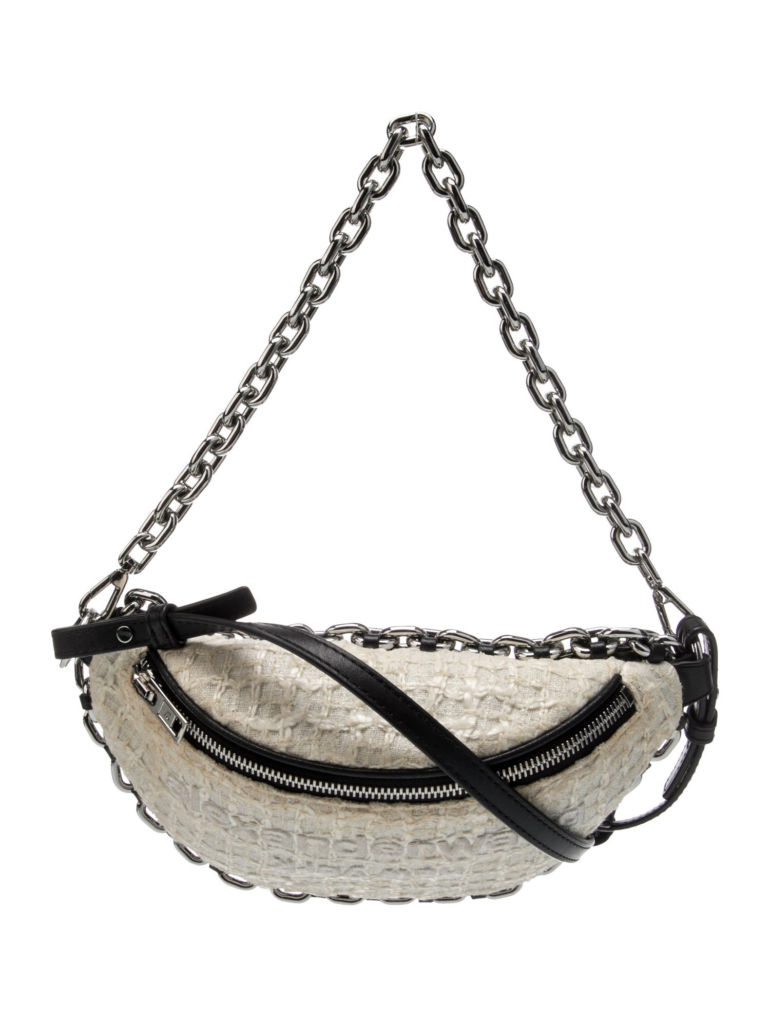 Alexander Wang Tweed Shoulder Bag