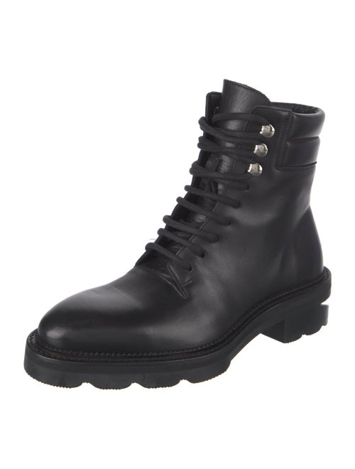 Alexander Wang Leather Combat Boots