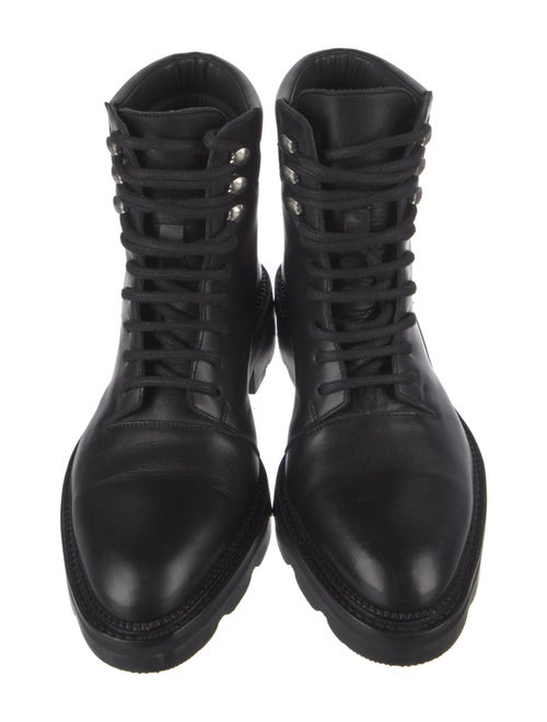 Alexander Wang Leather Combat Boots