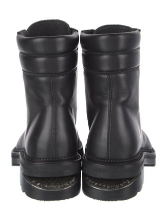 Alexander Wang Leather Combat Boots
