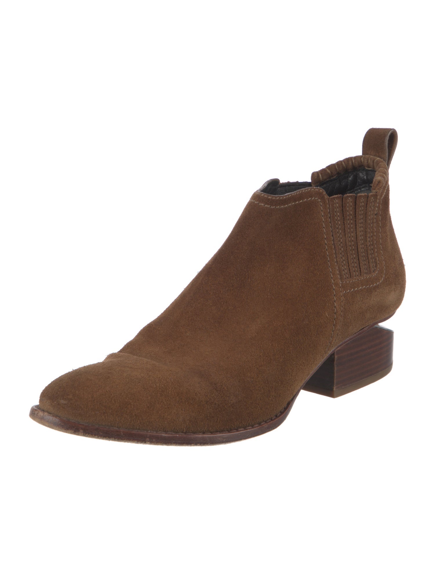 Alexander Wang Suede Cutout Accent Boots