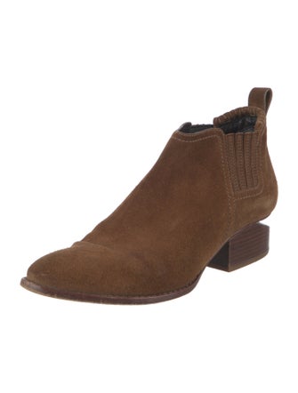 Alexander Wang Suede Cutout Accent Boots