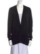 Alexander Wang Virgin Wool Plunge Neckline Sweater