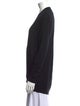Alexander Wang Virgin Wool Plunge Neckline Sweater