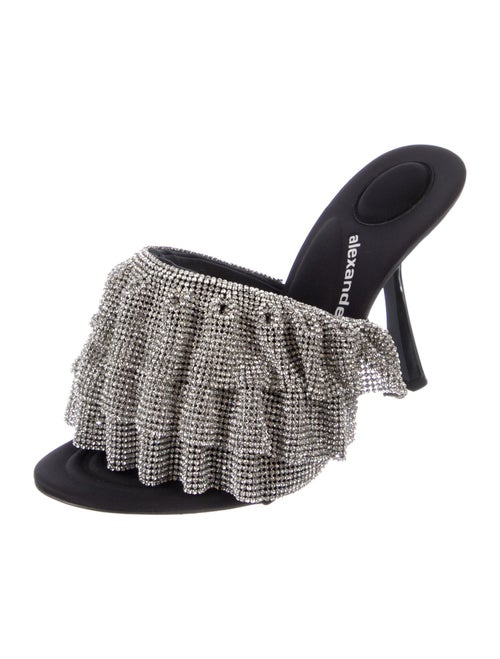Alexander Wang Crystal Embellishments Slides