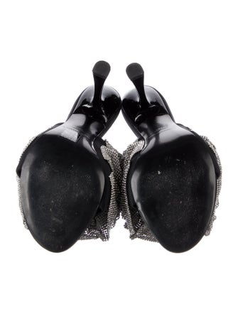 Alexander Wang Crystal Embellishments Slides