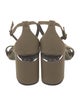 Alexander Wang Canvas Sandals