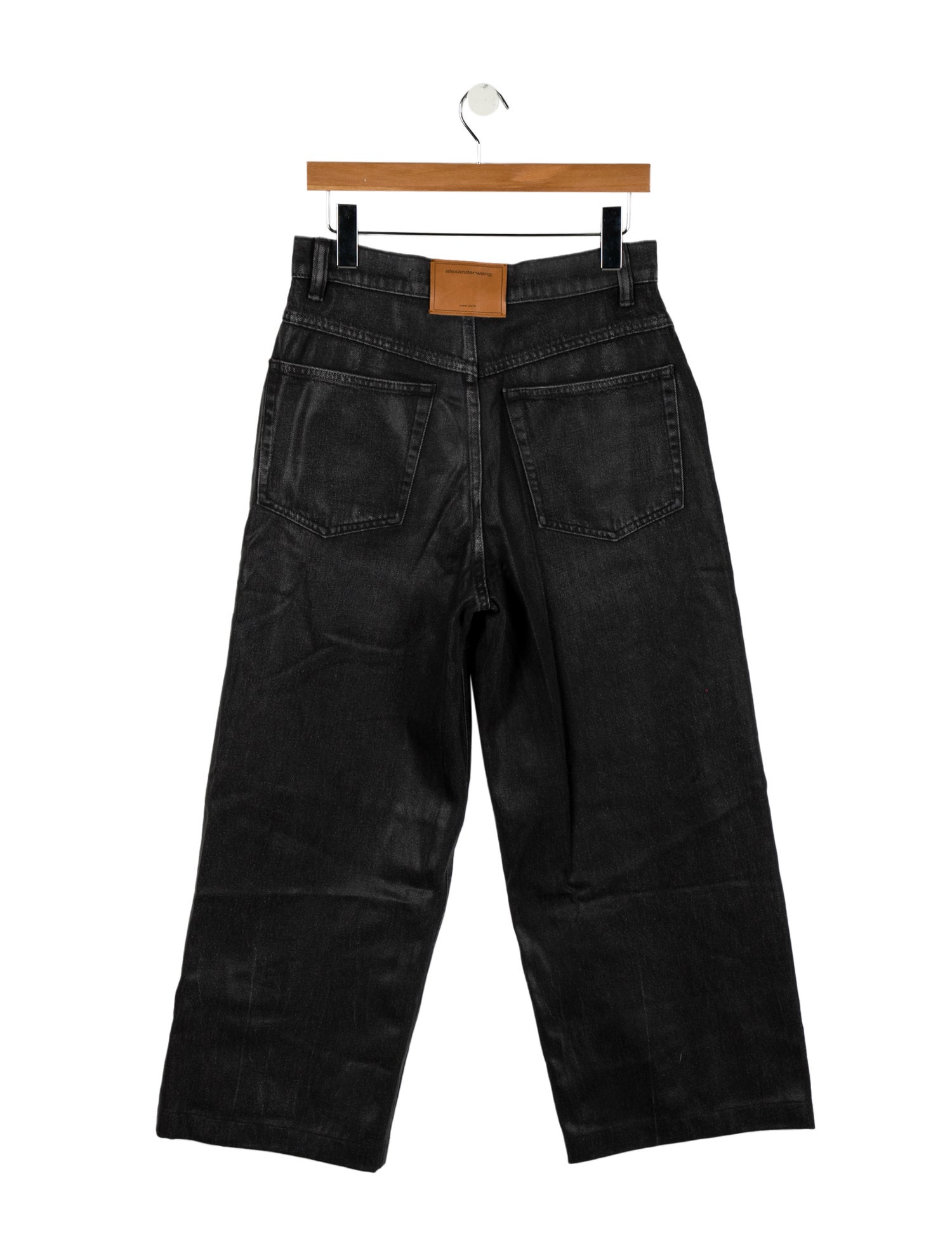 Alexander Wang High-Rise Wide Leg Jeans