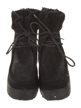 Alexander Wang Suede Snow Boots