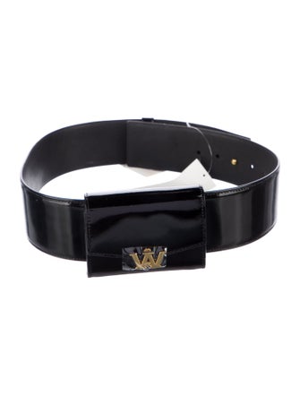 Alexander Wang Patent Leather Belt Bag