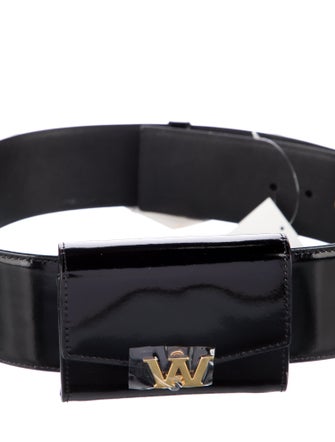 Alexander Wang Patent Leather Belt Bag