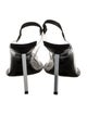 Alexander Wang PVC Leather Trim Embellishment Slingback Pumps