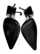 Alexander Wang PVC Leather Trim Embellishment Slingback Pumps